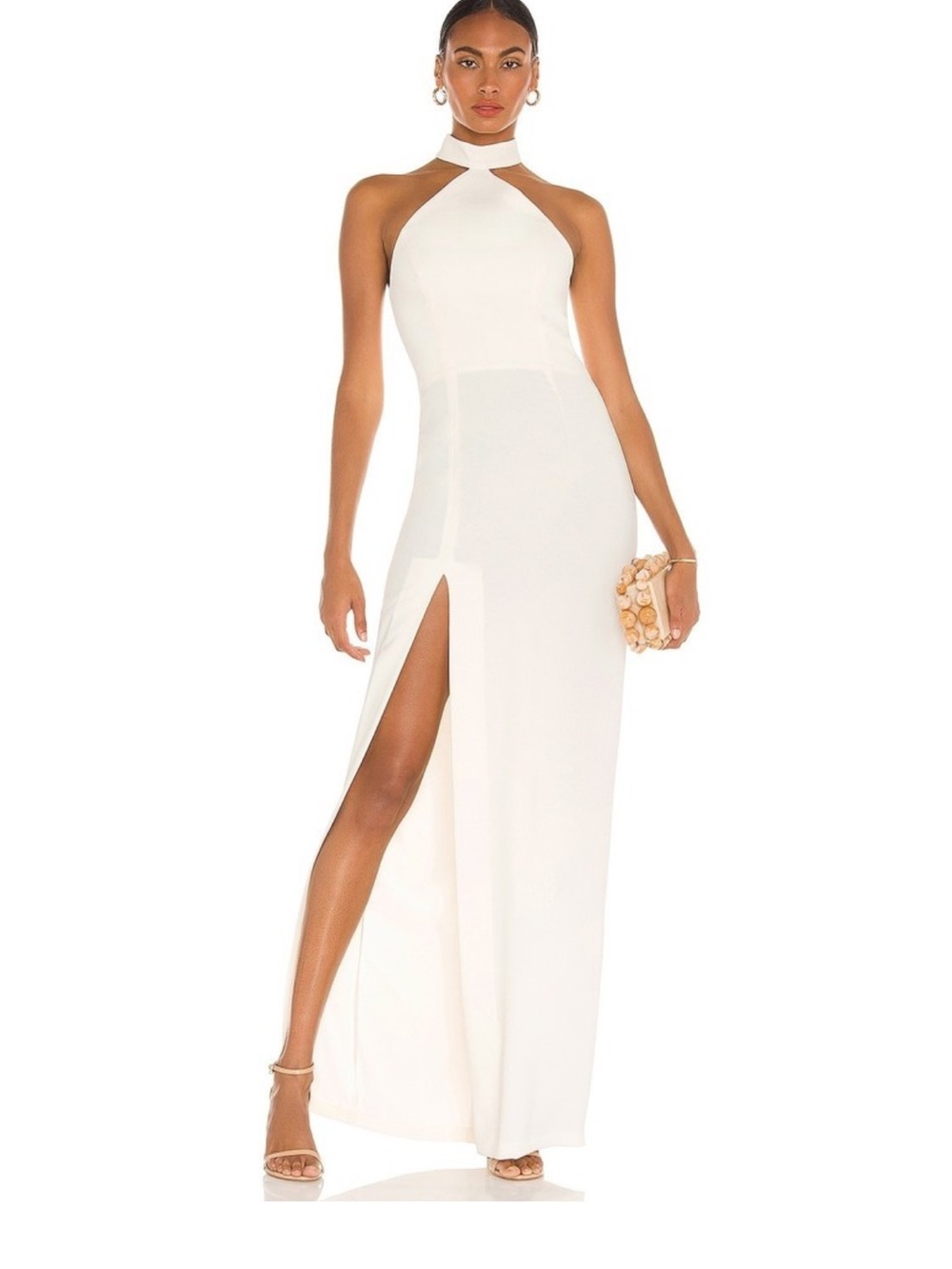 Amanda Uprichard Queen Gown in Ivory Size S